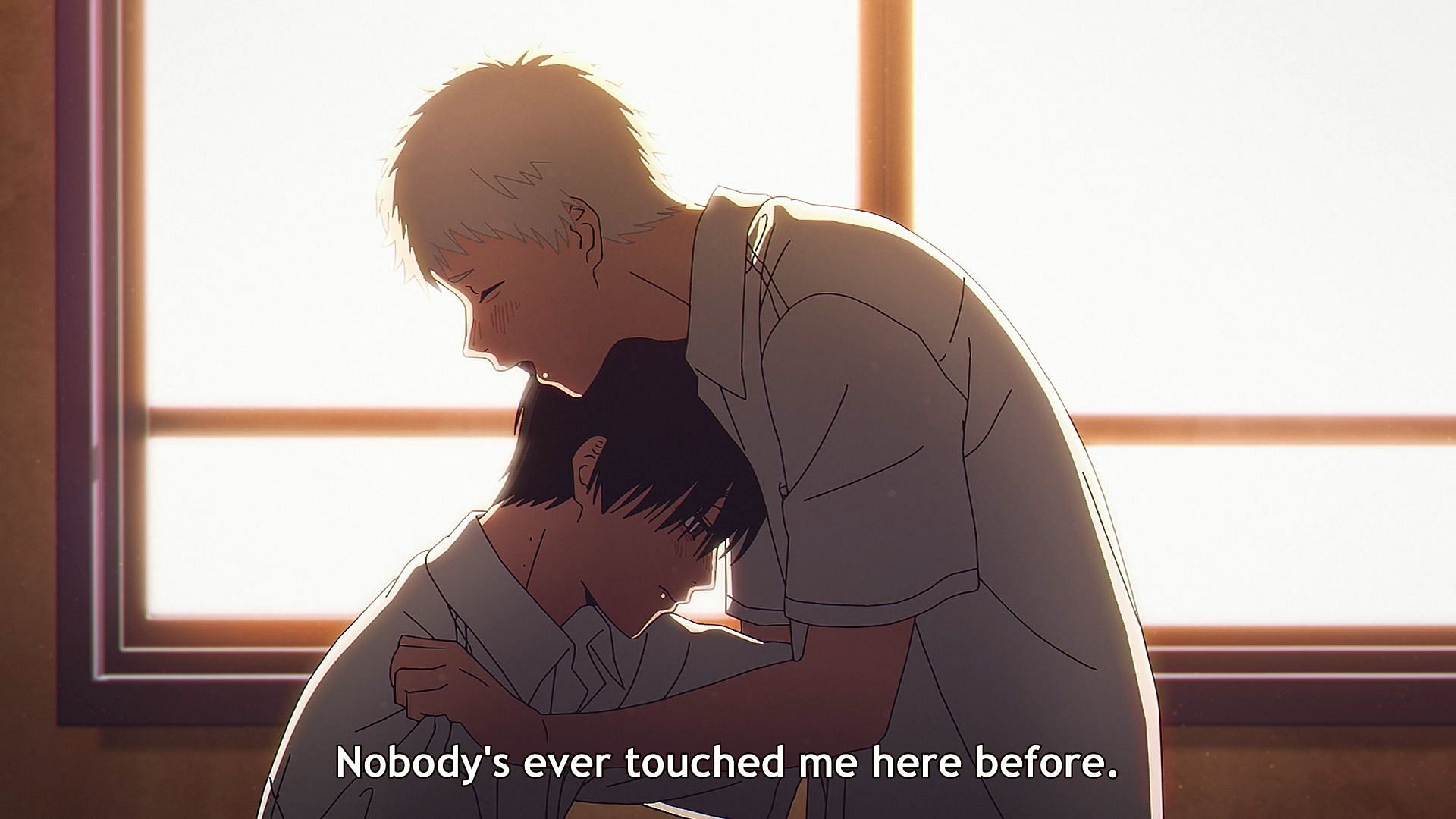 Hikaru and Yoshiki in The Summer Hikaru Died episode 2 (Image via CygamesPictures)